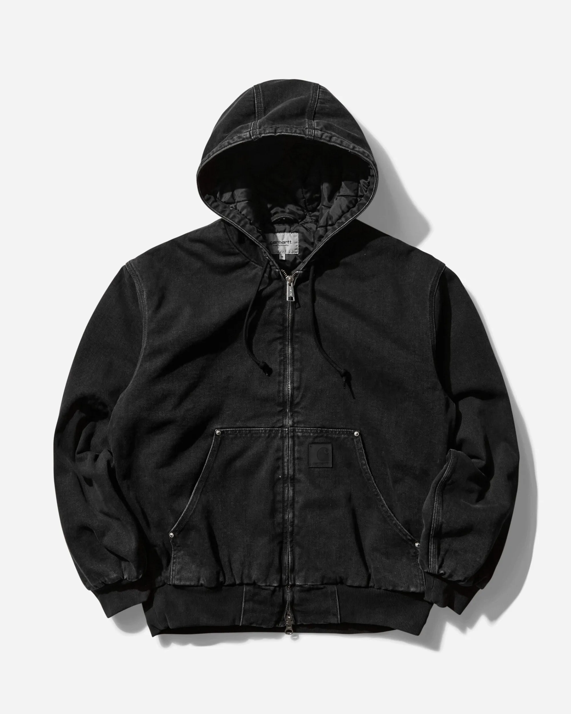 Carhartt WIP Coats And Jackets^Men's OG Active Rivet Jacket Black (Stone Washed)