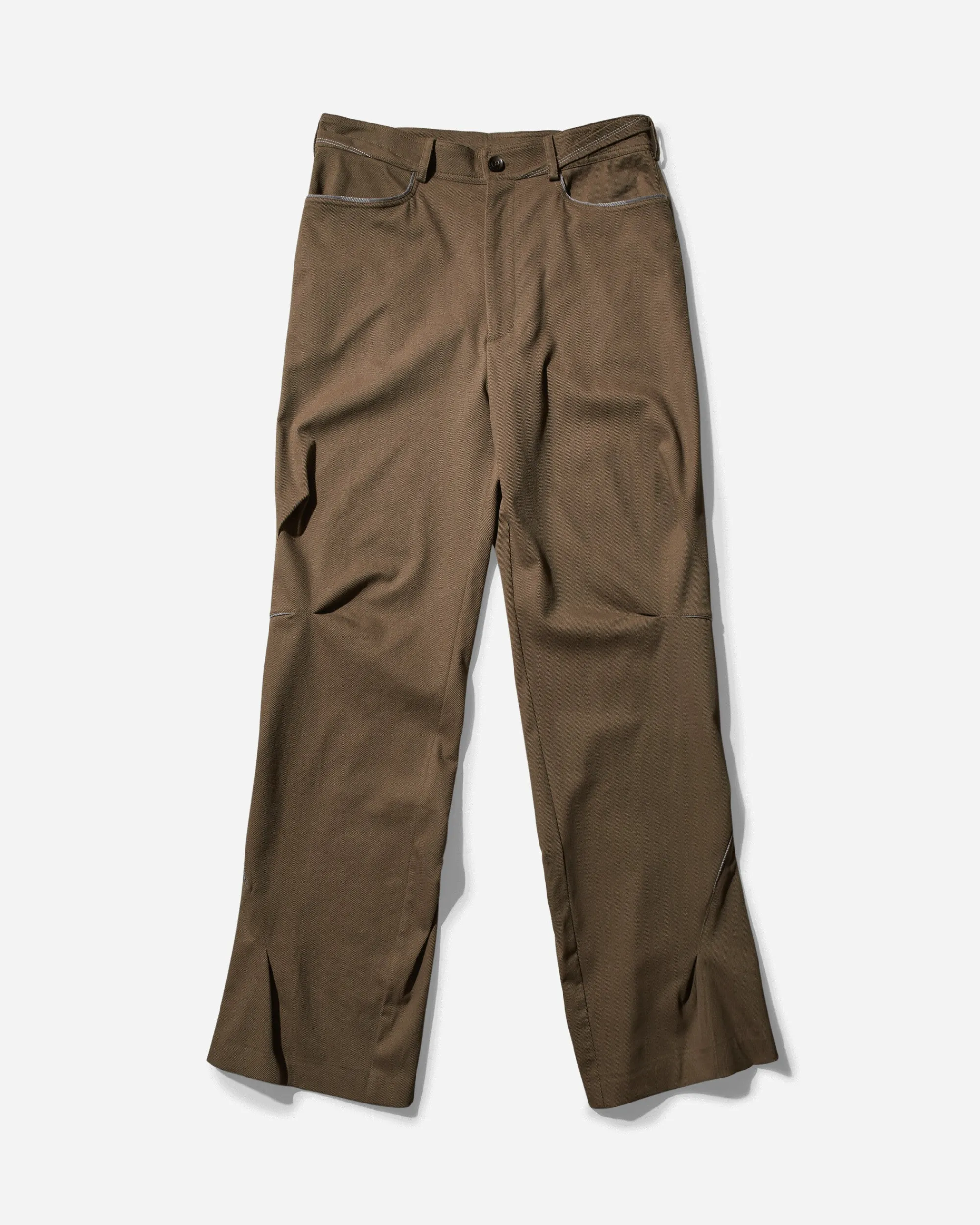 Kiko Kostadinov Pants^Men's Ohne K-Dart Trousers Brass Green