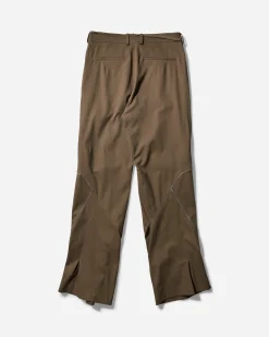 Kiko Kostadinov Pants^Men's Ohne K-Dart Trousers Brass Green