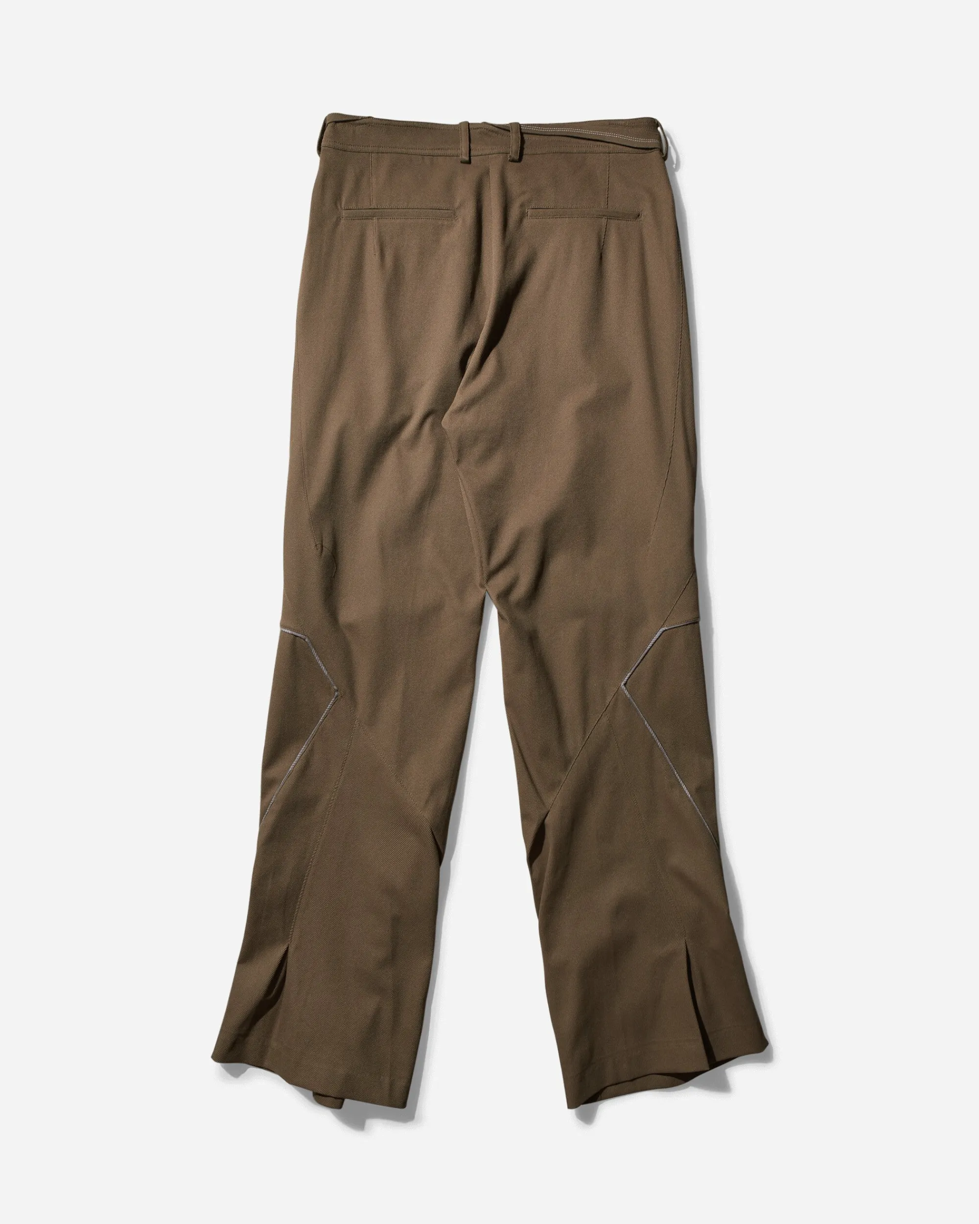 Kiko Kostadinov Pants^Men's Ohne K-Dart Trousers Brass Green