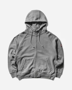 Cav Empt Sweatshirts^Men's Overdye MD Explorer Big Heavy Hoodie Grey