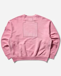Cav Empt Sweatshirts|Sweatshirts^Men's Overdye Pre Cog Crewneck Sweatshirt Pink