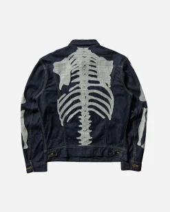 KAPITAL Coats And Jackets|Coats And Jackets^Men's 11.5oz Denim Mexican Tuxedo Westerner Jacket Indigo