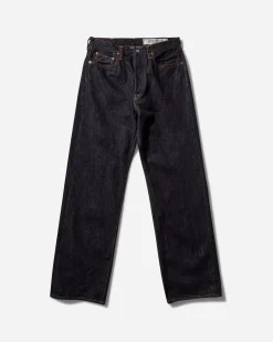 KAPITAL Pants^Men's 14oz Denim 5P Monkey Cisco Jeans Black One Wash