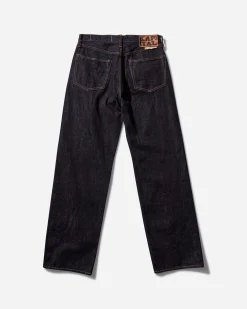 KAPITAL Pants^Men's 14oz Denim 5P Monkey Cisco Jeans Black One Wash