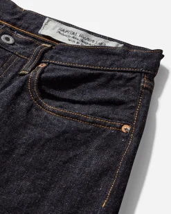 KAPITAL Pants^Men's 14oz Denim 5P Monkey Cisco Jeans Black One Wash