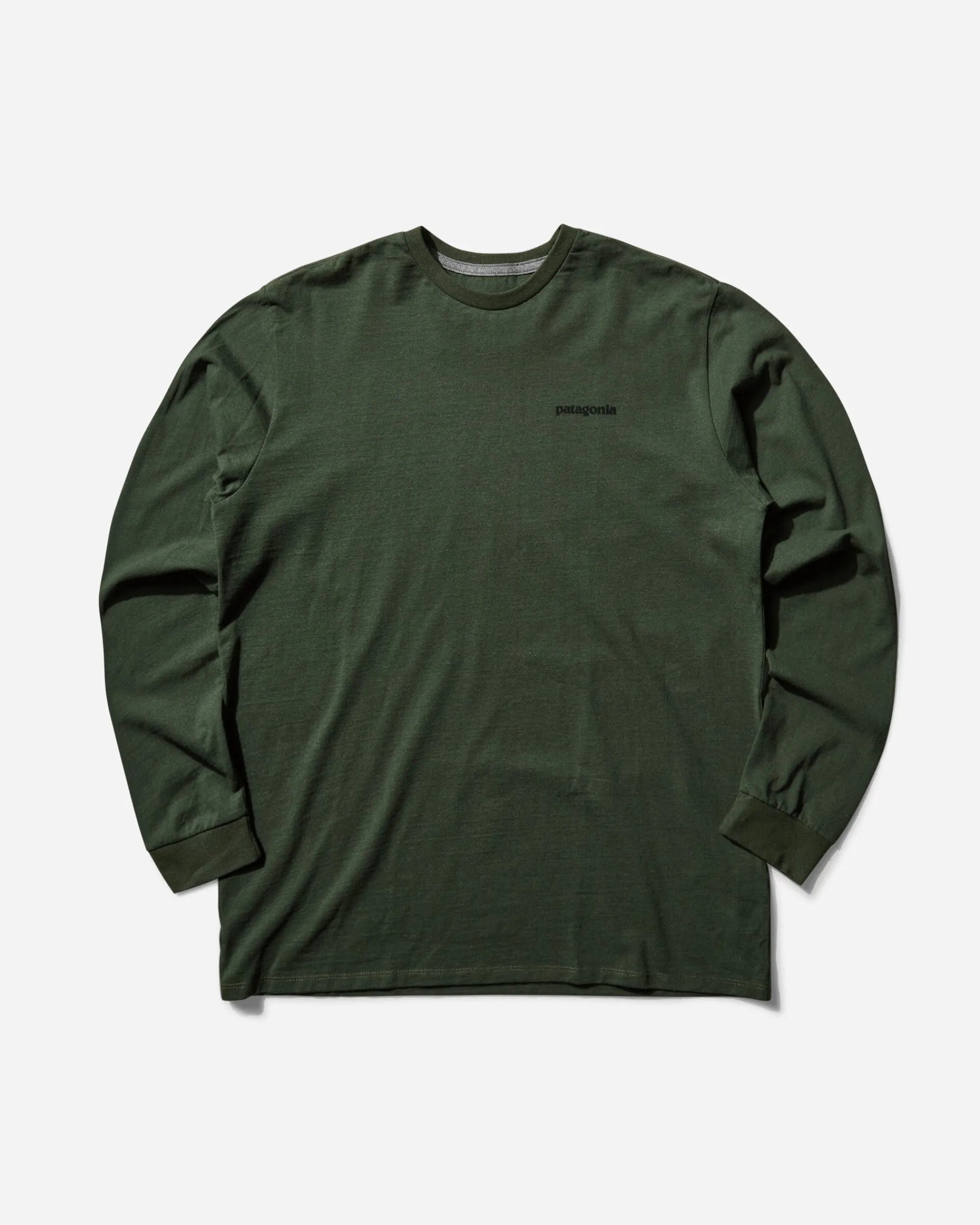 Patagonia T-Shirts^Men's P-6 Logo Responsibili Longsleeve T-Shirt Torrey Pine Green