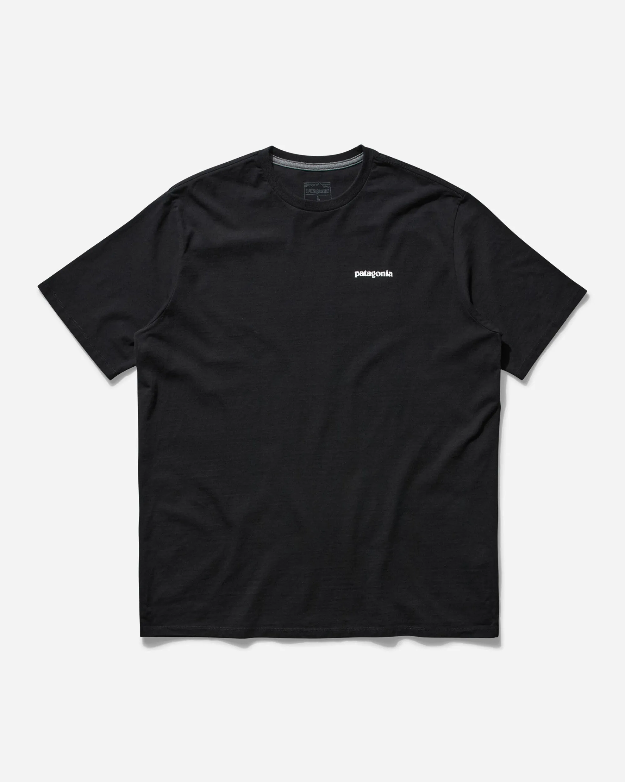 Patagonia T-Shirts^Men's P-6 Logo Responsibili T-Shirt Black