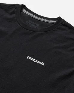 Patagonia T-Shirts^Men's P-6 Logo Responsibili T-Shirt Black
