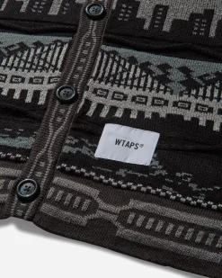 WTAPS Knitwear^Men's Palmer 813 Cardigan Black