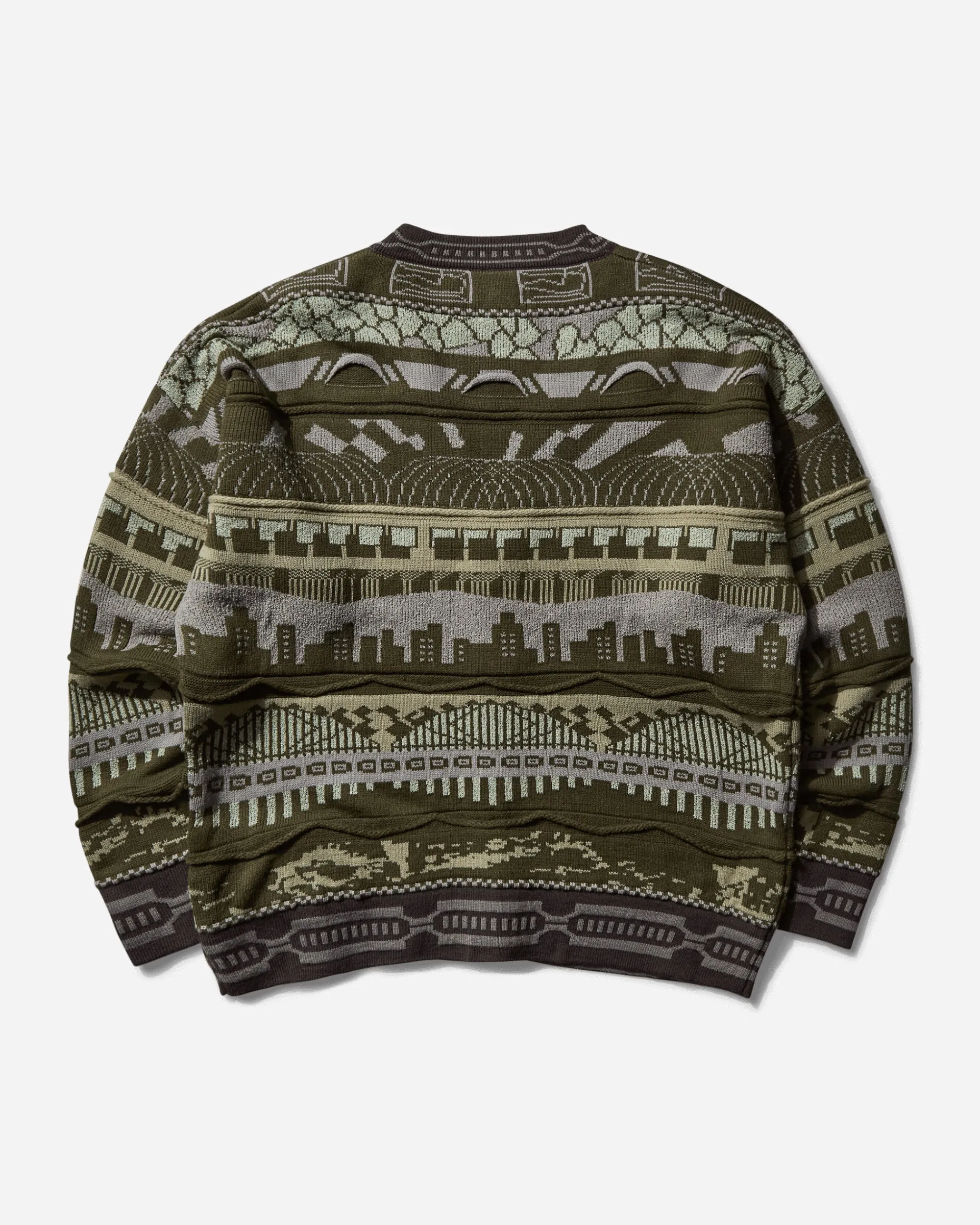 WTAPS Knitwear^Men's Palmer 813 Cardigan Olive Drab