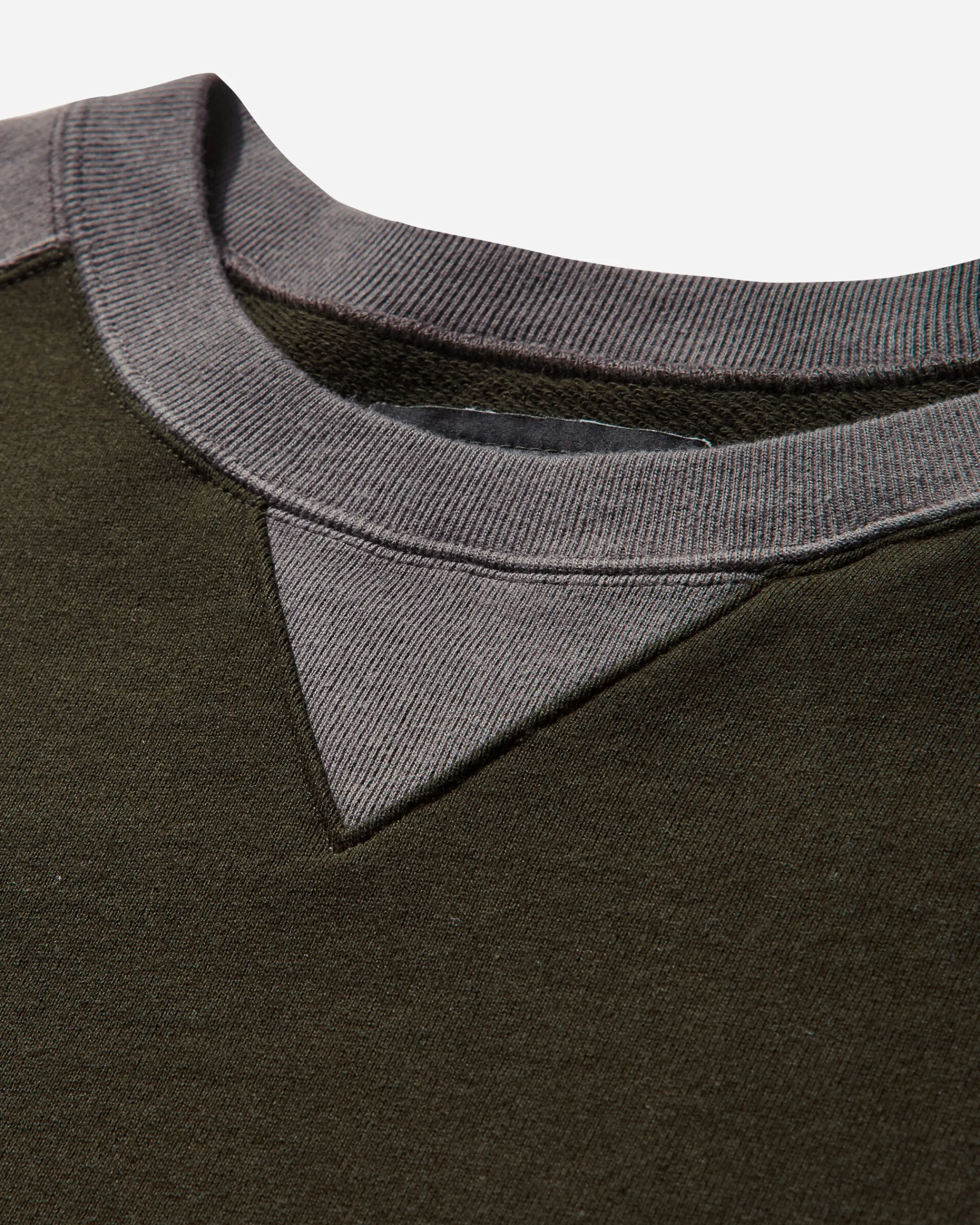 Cav Empt Sweatshirts^Men's Panel Shoulder Crewneck Sweatshirt Black