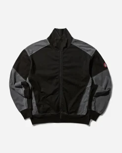 Cav Empt Sweatshirts^Men's Paneled Light Zip Sweatshirt Black