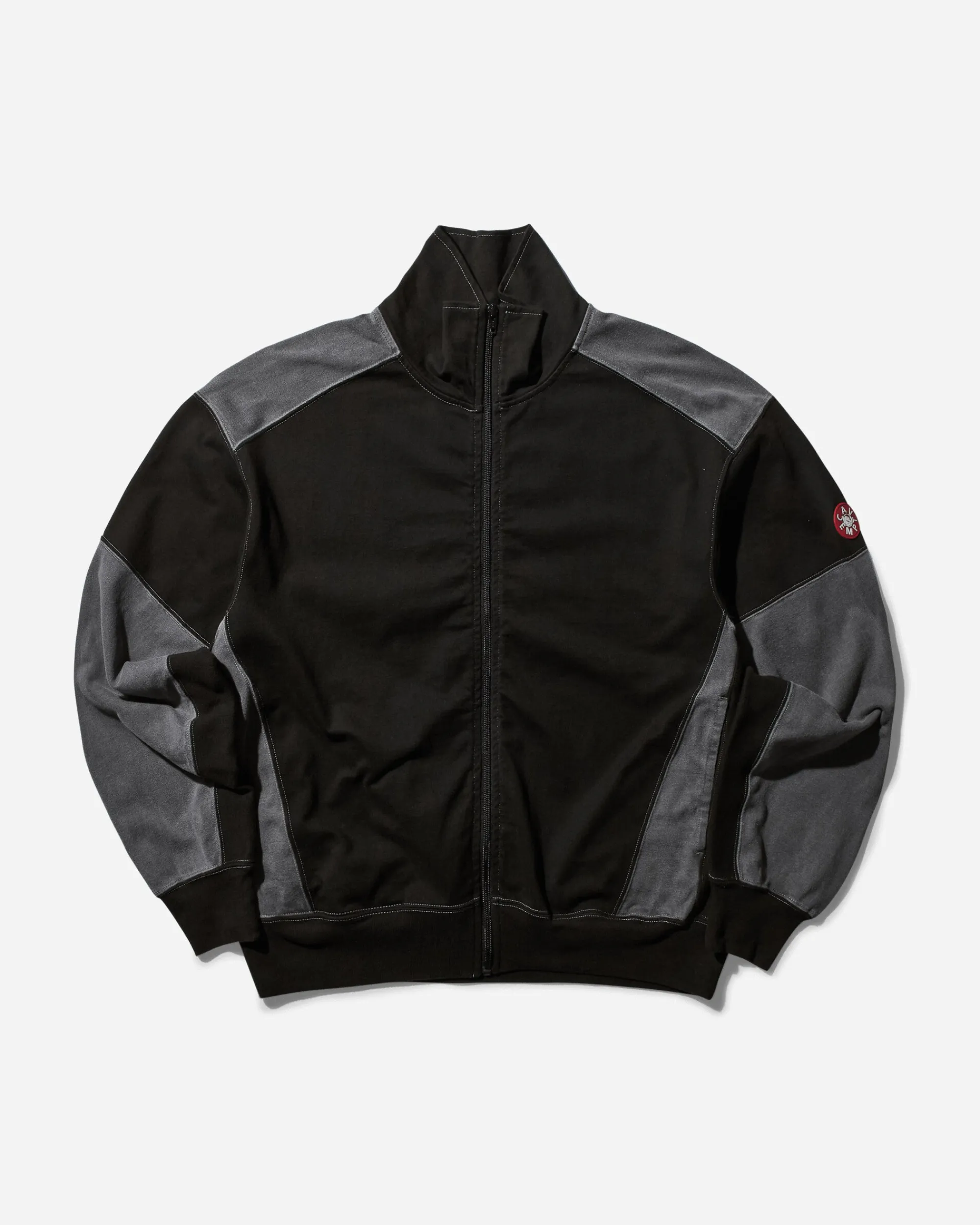 Cav Empt Sweatshirts^Men's Paneled Light Zip Sweatshirt Black