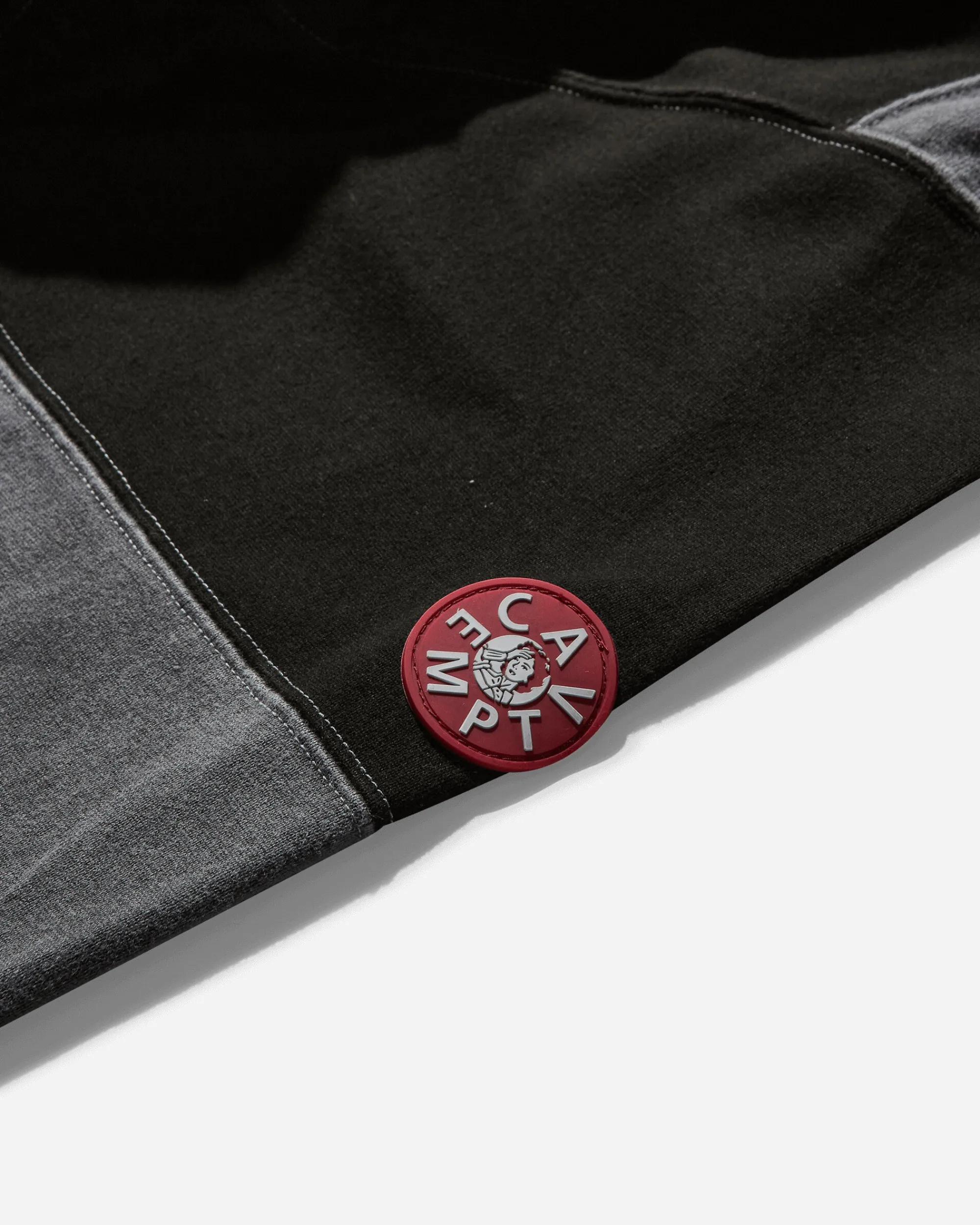 Cav Empt Sweatshirts^Men's Paneled Light Zip Sweatshirt Black
