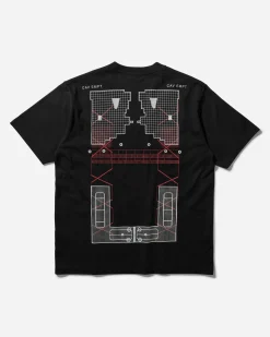 Cav Empt T-Shirts^Men's Peculiarity T-Shirt Black