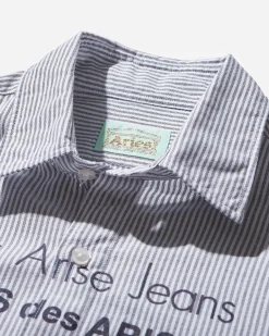 Aries Shirts^Men's Perfume Oxford Shirt Black
