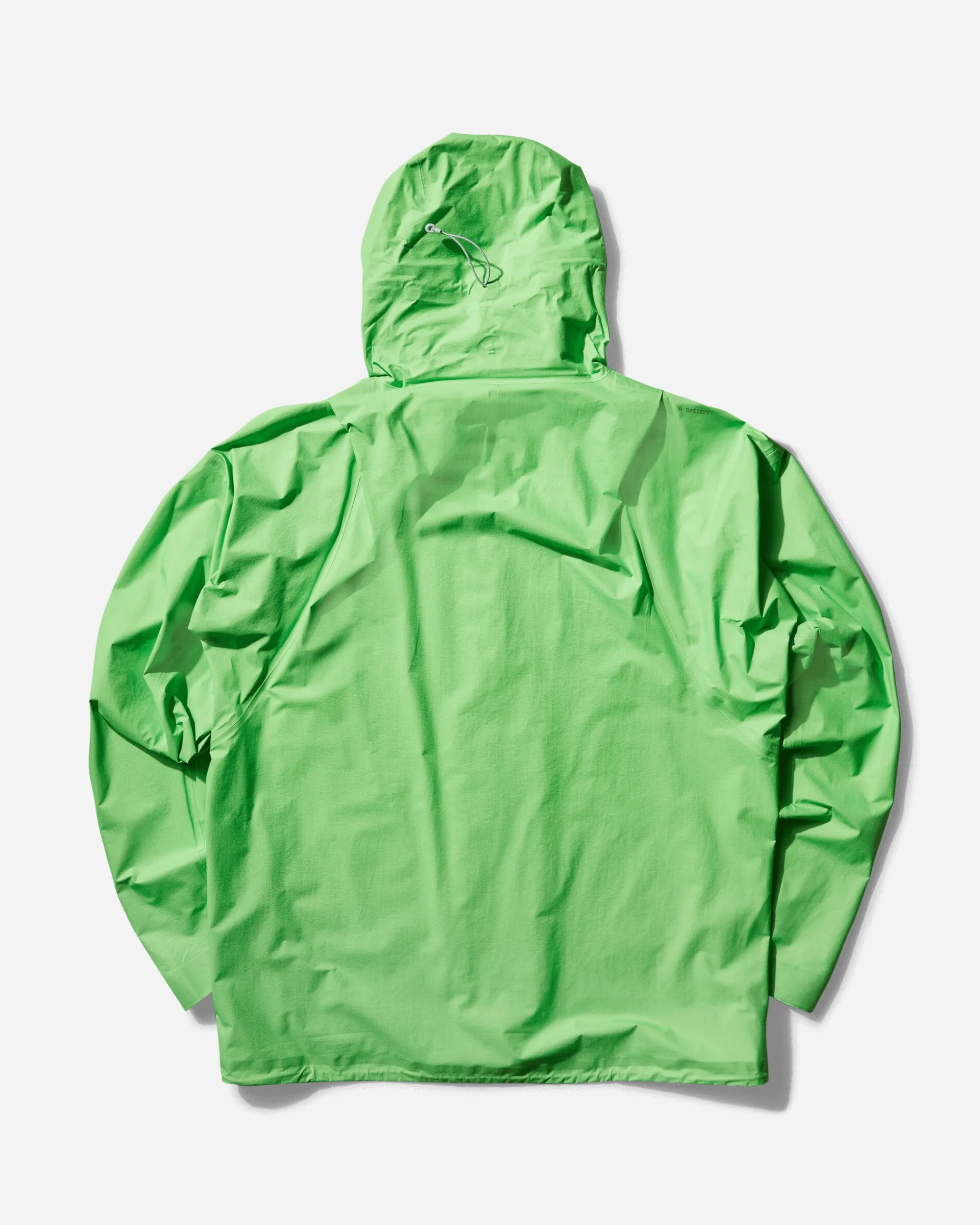 Satisfy Coats And Jackets^Men's Pertex 3L Fly Rain Jacket Neon Green
