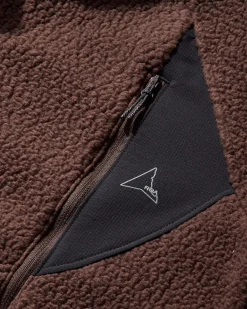 ROA Coats And Jackets^Men's Polartec Fleece Jacket Dark Brown
