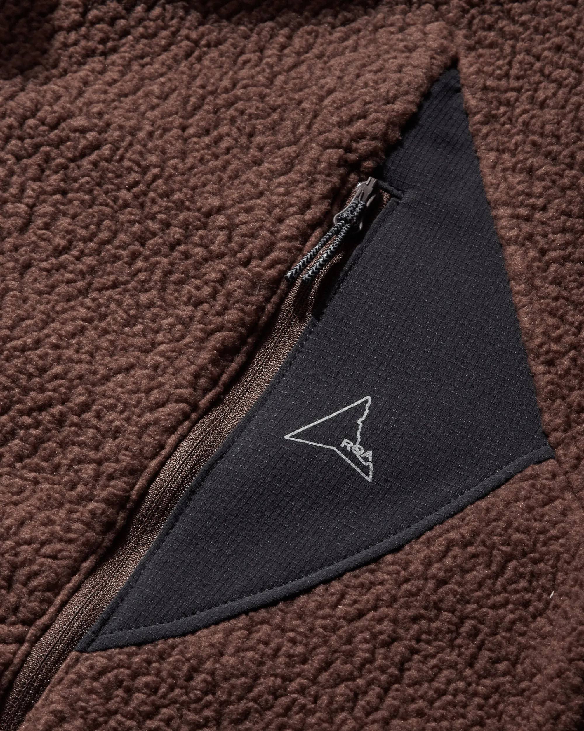 ROA Coats And Jackets^Men's Polartec Fleece Jacket Dark Brown