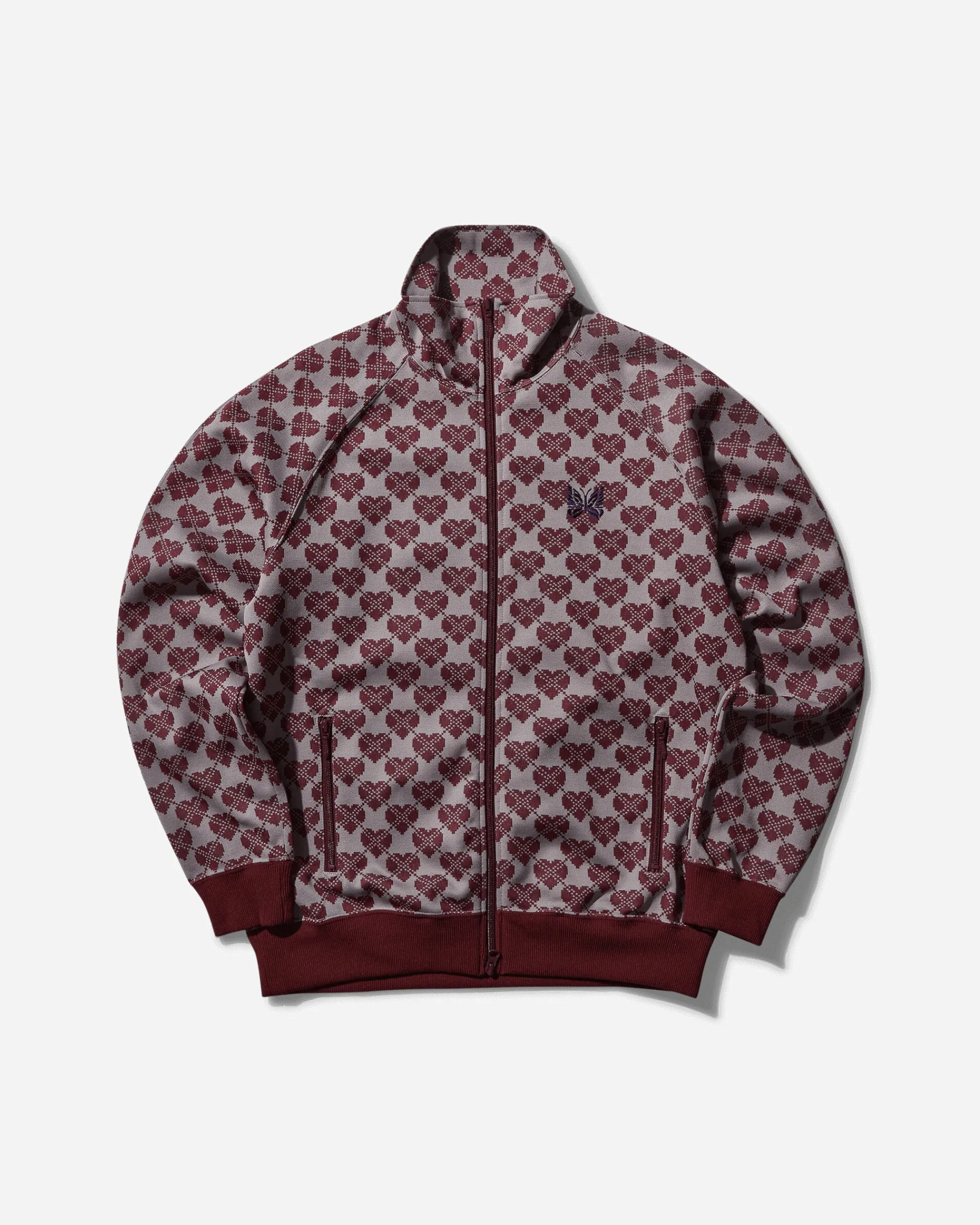 Needles Sweatshirts^Men's Poly Jacquard Track Jacket Heart