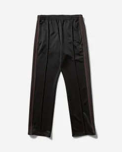 Needles Pants^Men's Poly Smooth Narrow Track Pants Black