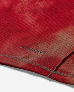 and wander Knitwear^Men's Printed Octa Pullover Red