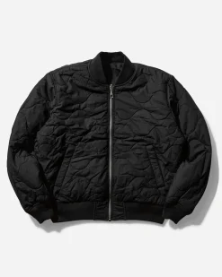Stüssy Coats And Jackets|Coats And Jackets^Men's Quilted Bomber Waxed Black