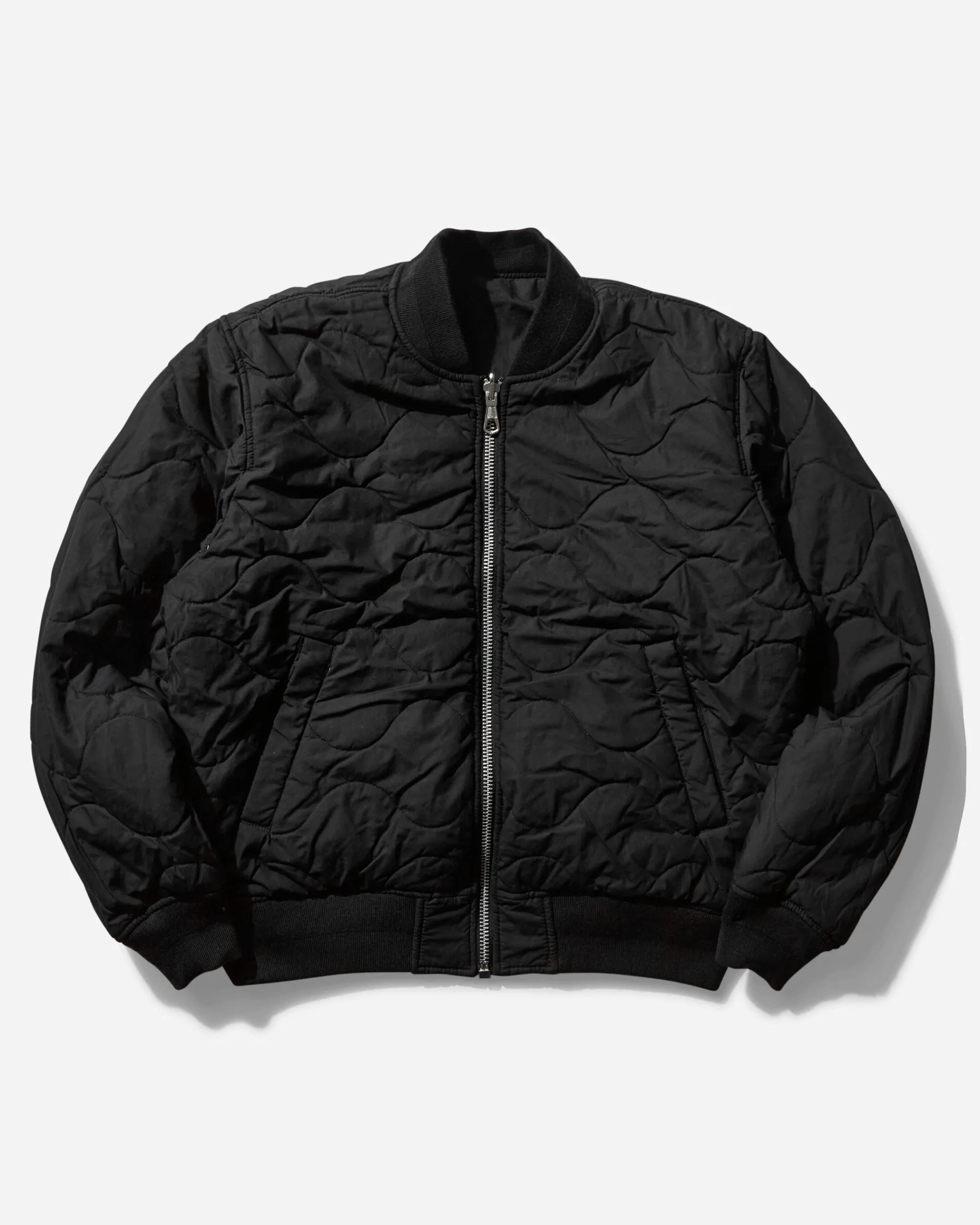 Stüssy Coats And Jackets|Coats And Jackets^Men's Quilted Bomber Waxed Black