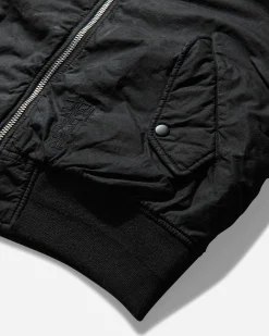 Stüssy Coats And Jackets|Coats And Jackets^Men's Quilted Bomber Waxed Black
