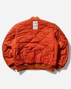 Stüssy Coats And Jackets|Coats And Jackets^Men's Quilted Bomber Waxed Rust