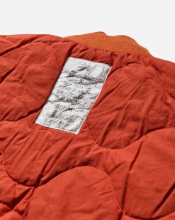 Stüssy Coats And Jackets|Coats And Jackets^Men's Quilted Bomber Waxed Rust