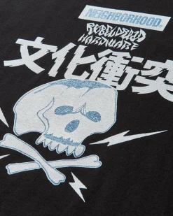 Neighborhood T-Shirts^Men's Rebel Dread Hardware SS-3 T-Shirt Black
