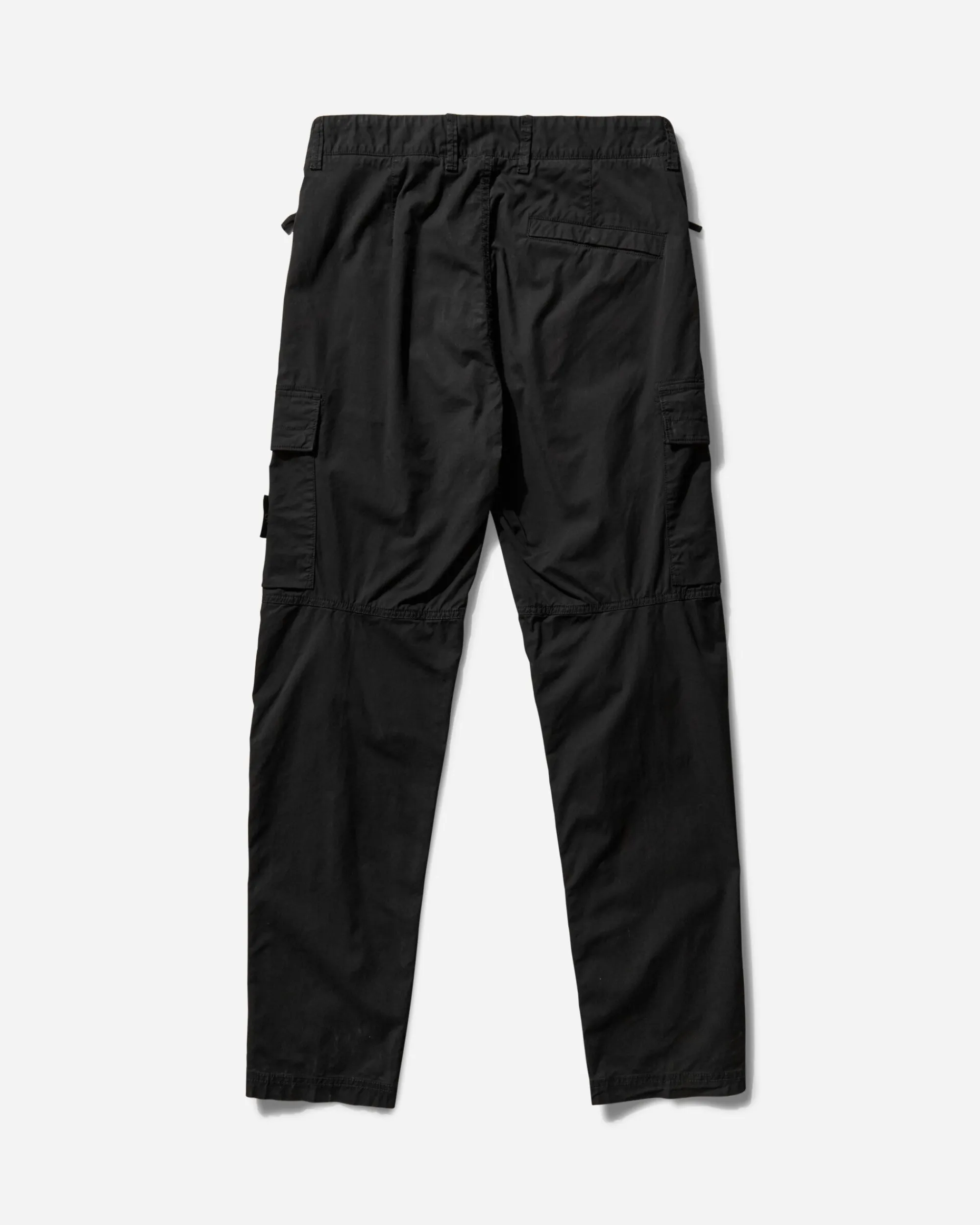 Stone Island Pants^Men's Regular Tapered Cargo Trousers Black