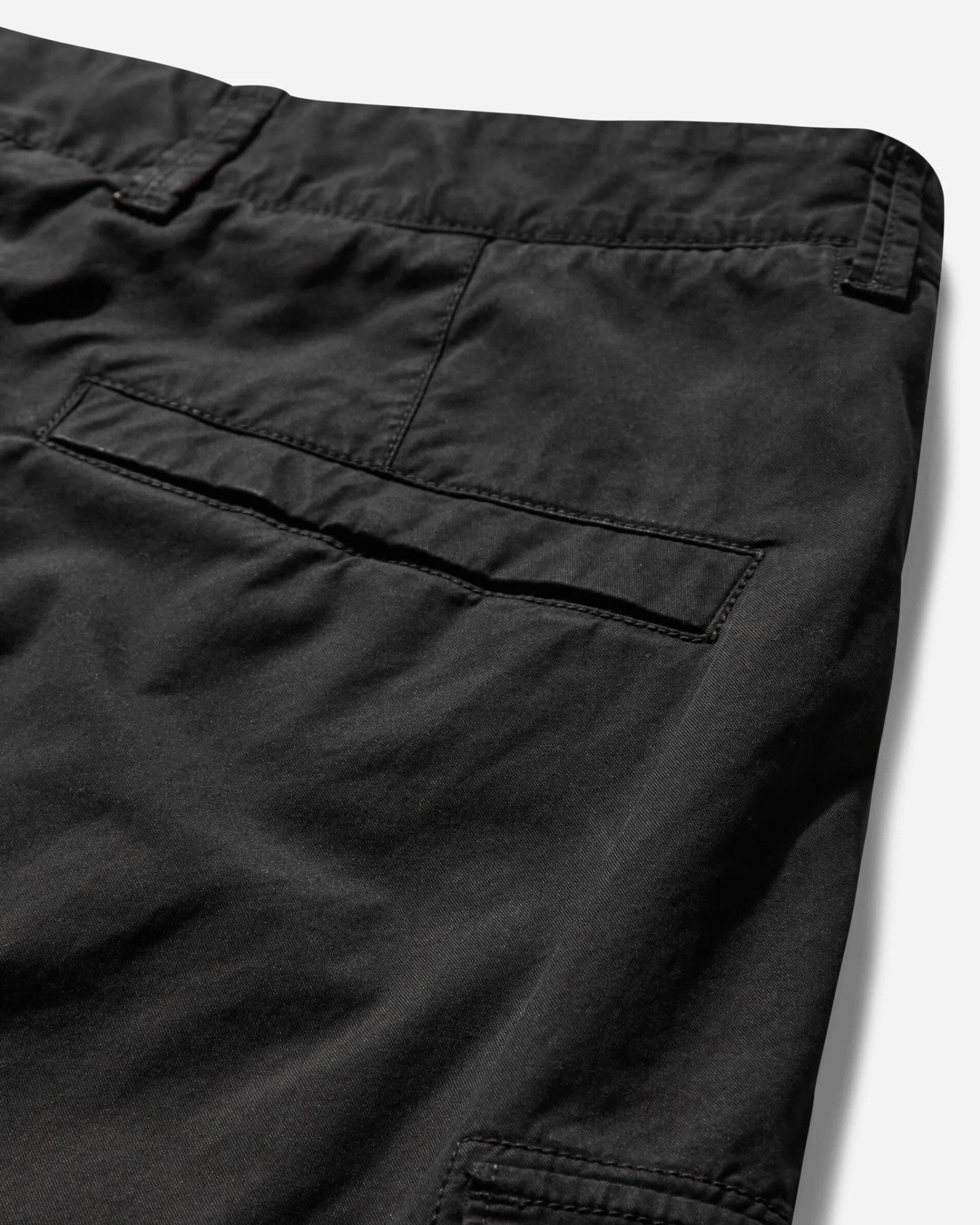 Stone Island Pants^Men's Regular Tapered Cargo Trousers Black