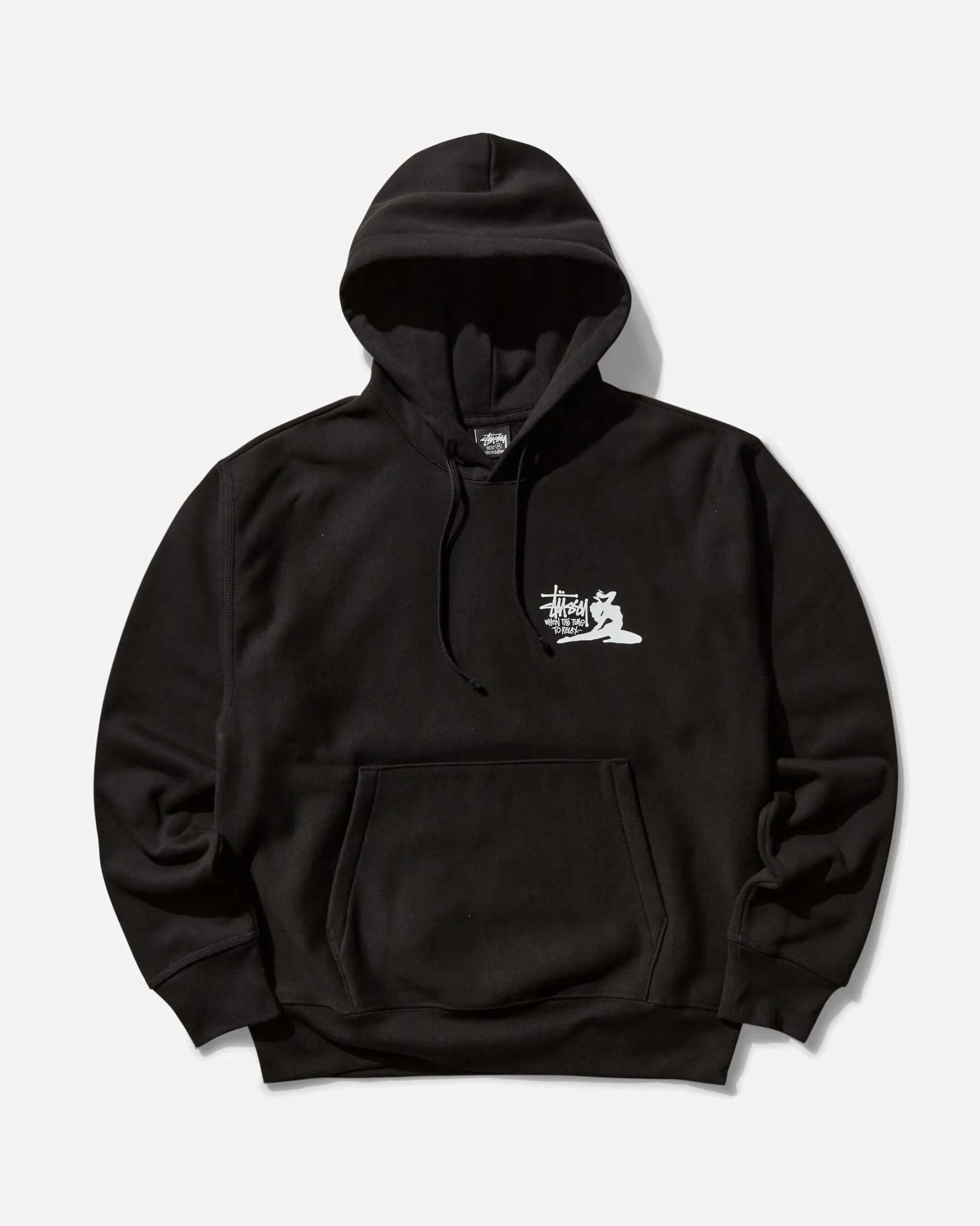 Stüssy Sweatshirts^Men's Relax Hoodie Black