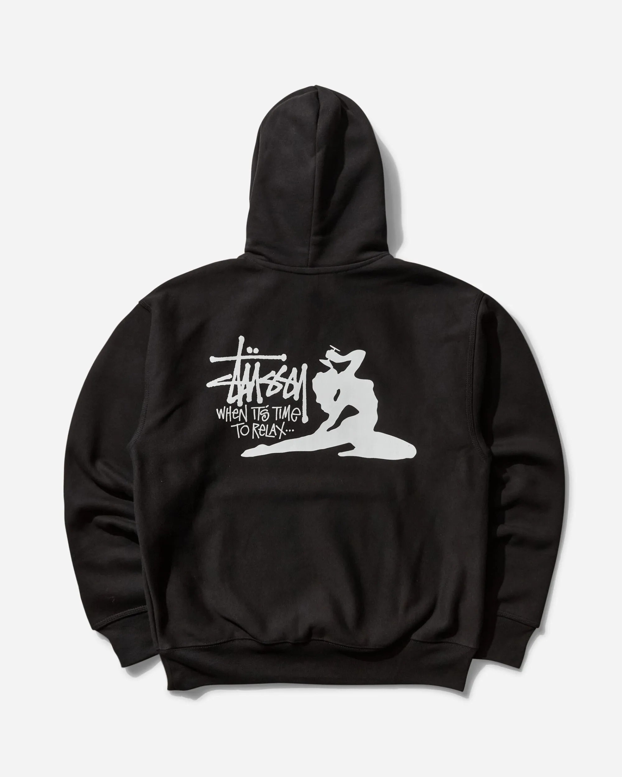 Stüssy Sweatshirts^Men's Relax Hoodie Black