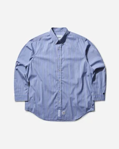 WTAPS Shirts^Men's Repo Longsleeve Shirt Blue