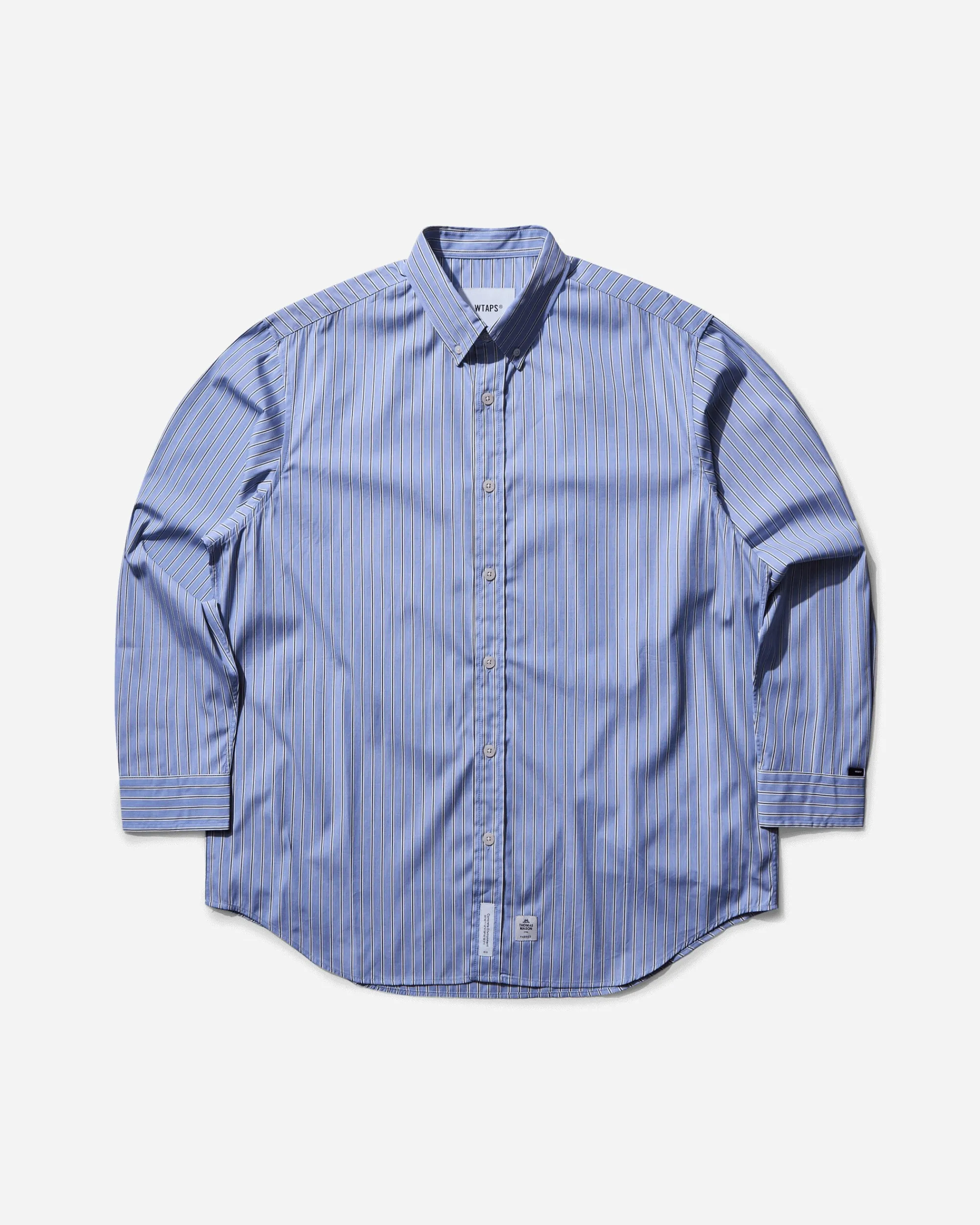 WTAPS Shirts^Men's Repo Longsleeve Shirt Blue