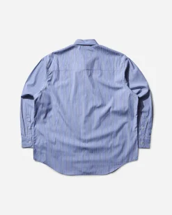 WTAPS Shirts^Men's Repo Longsleeve Shirt Blue