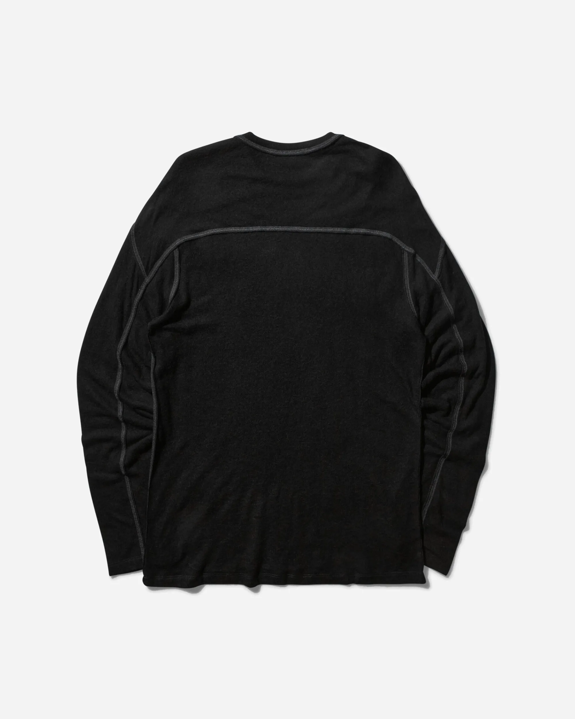 AFFXWRKS Knitwear^Men's Reversible Boxed Pullover Black / Navy