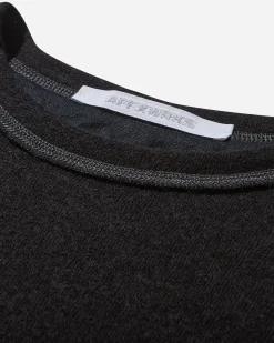 AFFXWRKS Knitwear^Men's Reversible Boxed Pullover Black / Navy