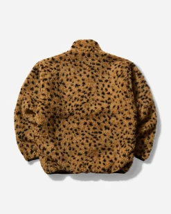 WACKO MARIA Coats And Jackets^Men's Reversible Leopard Boa Fleece Jacket Beige