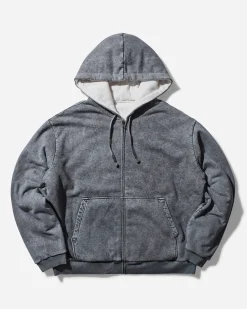 Guess USA Sweatshirts^Men's Reversible Zip Up Hoodie Misty