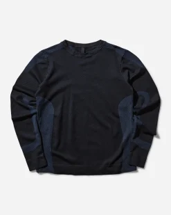 _J.L-A.L_ T-Shirts^Men's Riser Longsleeve Top Shungite Black