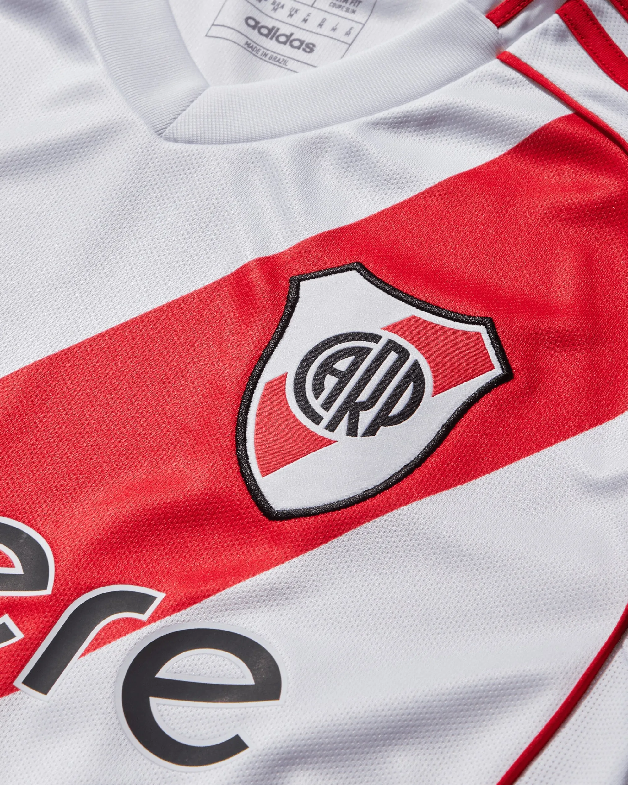 adidas T-Shirts^Men's River Plate 24/25 Home Jersey White / Better Scarlet