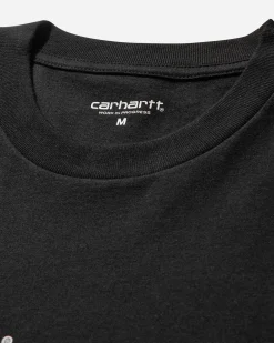 Carhartt WIP T-Shirts^Men's Rivet Script T-Shirt Black