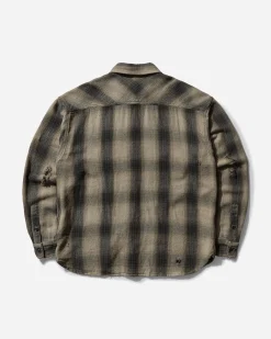 Neighborhood Shirts^Men's Savage Block Hombre Check Shirt Greige