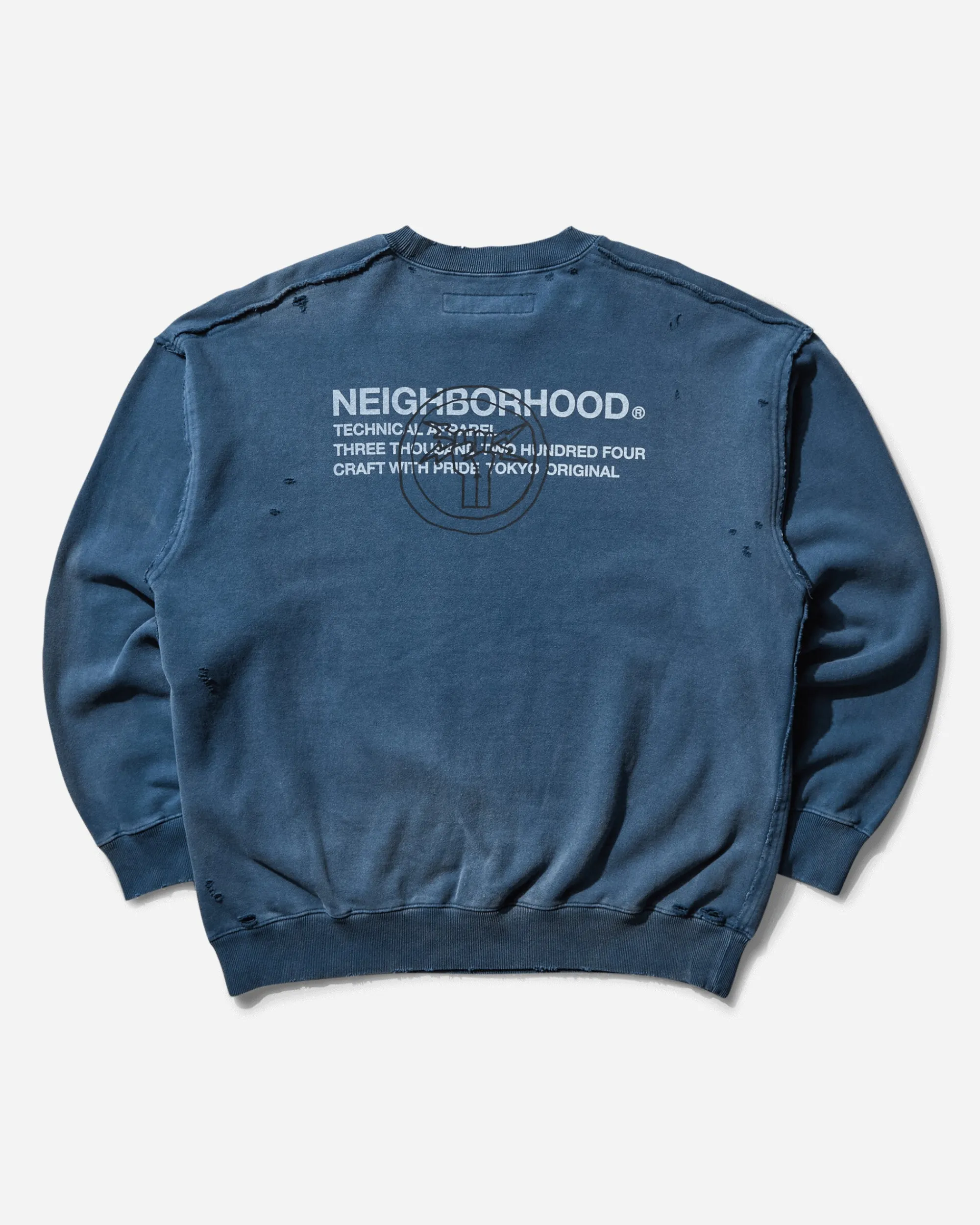 Neighborhood Sweatshirts^Men's Savage Crewneck Sweatshirt Navy