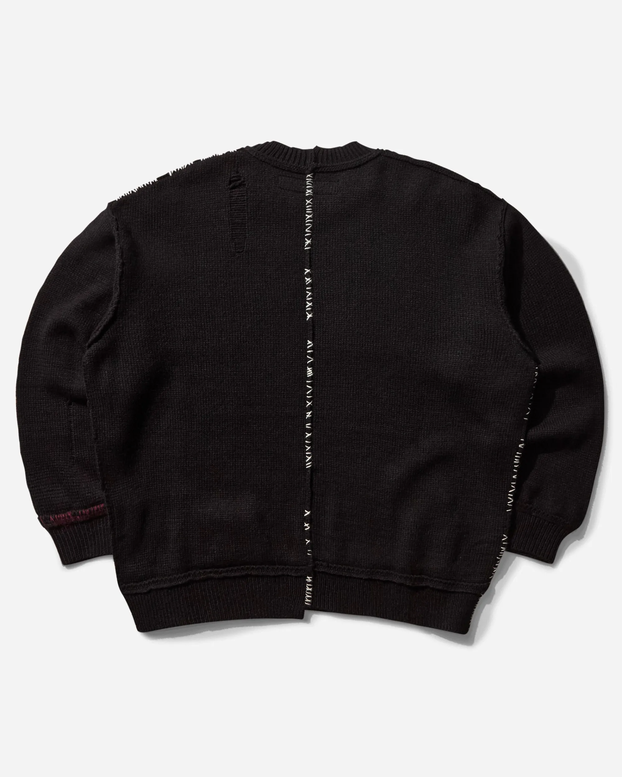 Neighborhood Knitwear^Men's Savage Crewneck Sweater Black